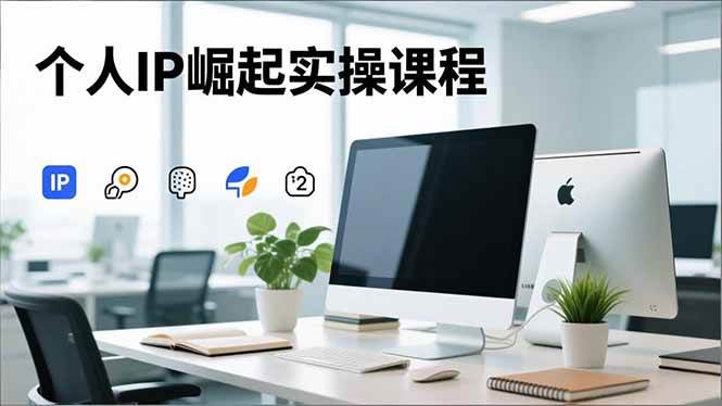 （16616期）个人IP崛起实操课程，IP思维塑造+赛道精准调研+账号高变现搭建+内容创作-千城资源网
