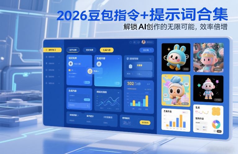 2026豆包指令+提示词合集，解锁AI创作的无限可能，效率倍增-千城资源网