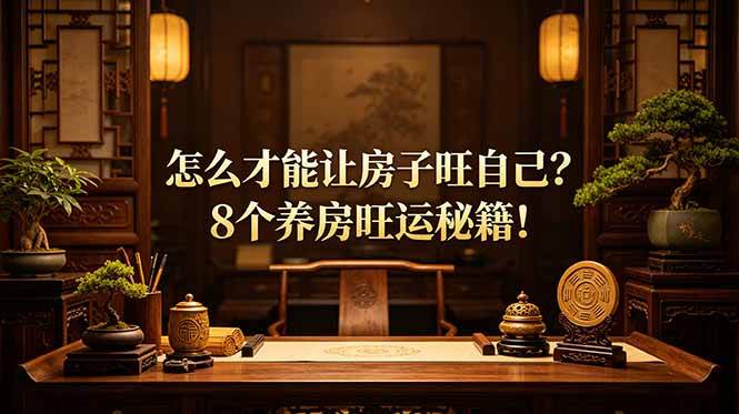 （19023期）付费文章：怎么才能让房子旺自己？8个养房旺运秘籍！-千城资源网