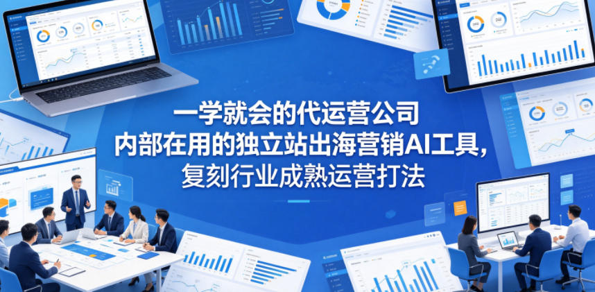 一学就会的代运营公司内部在用的独立站出海营销AI工具，复刻行业成熟运营打法-千城资源网