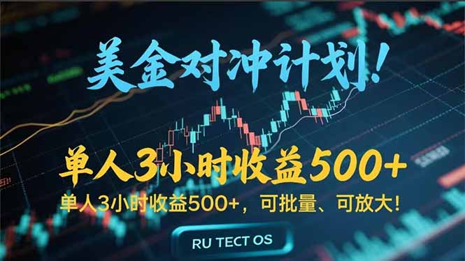 长久稳定的撸美金项目，平均3小时收入 500+，可公司实地考察实地操作！-千城资源网