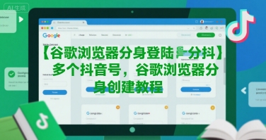 谷歌浏览器分身登陆多个抖音号，谷歌浏览器分身创建教程-千城资源网