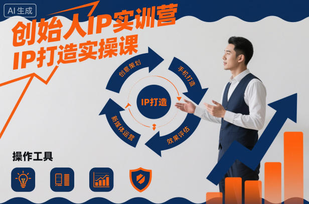 创始人IP实训营，IP打造实操课-千城资源网