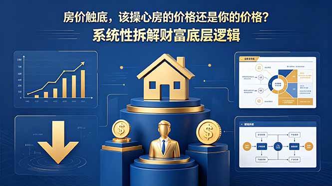 （18602期）付费文章：房价触底，该操心房的价格还是你的价格？系统性拆解财富底层逻辑-千城资源网