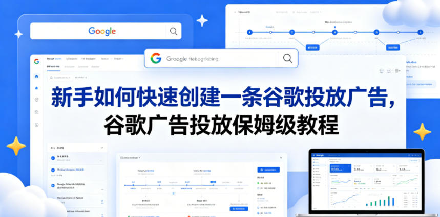 新手如何快速创建一条谷歌投放广告，谷歌广告投放保姆级教程-千城资源网