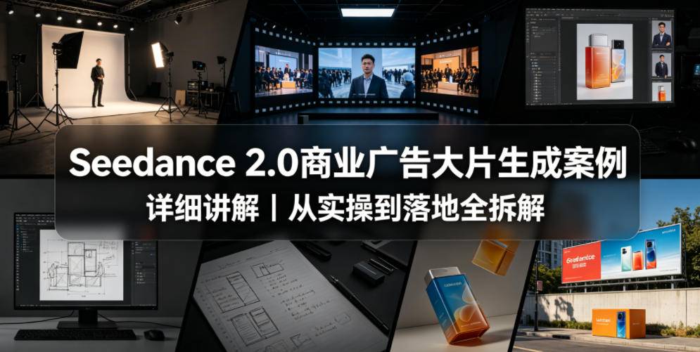 Seedance 2.0商业广告大片生成案例详细讲解｜从实操到落地全拆解-千城资源网