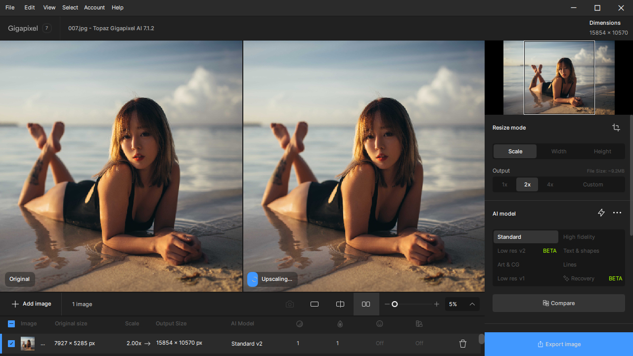 图片无损放大Topaz Gigapixel AI v8.4.4-千城资源网