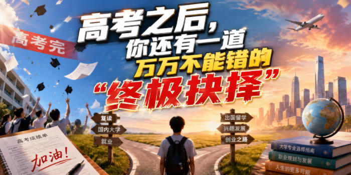 付费文章：高考之后，你还有一道万万不能错的“终极抉择”-千城资源网