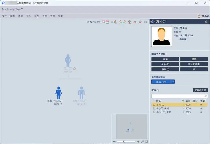 族谱制作工具My Family Tree v16.0.0.0绿色版-千城资源网