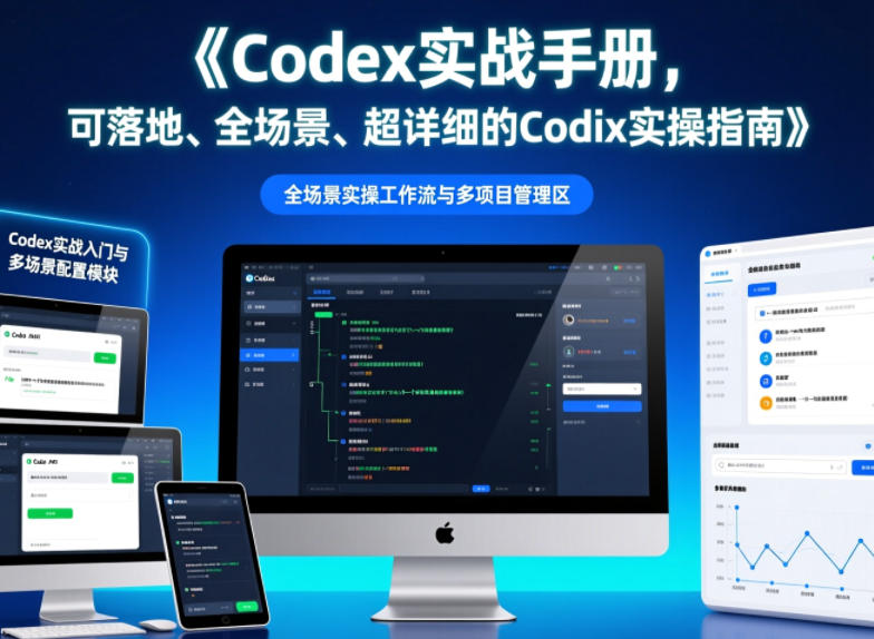 Codex实战手册，可落地、全场景、超详细的Codex实操指南-千城资源网