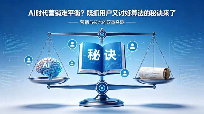 （18600期）AI时代营销难平衡？既抓用户又讨好算法的秘诀来了【原创双语字幕】-千城资源网