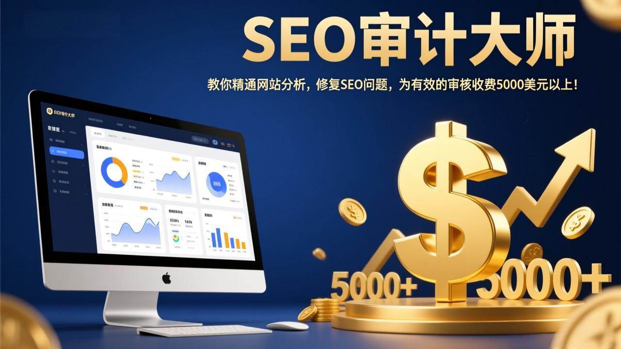 （17475期）SEO审计大师：教你精通网站分析，修复SEO问题，为有效的审核收费5000美元以上！-千城资源网