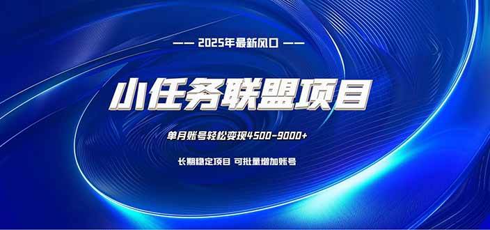 （16521期）小任务联盟项目：一台电脑每天只需10分钟，轻松简单稳定-千城资源网