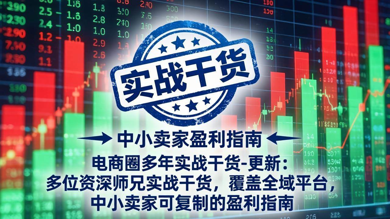 （18398期）电商圈多年实战干货-更新5月10：多位资深师兄实战干货/覆盖全域平台，中小卖家可复制的盈利指南-千城资源网