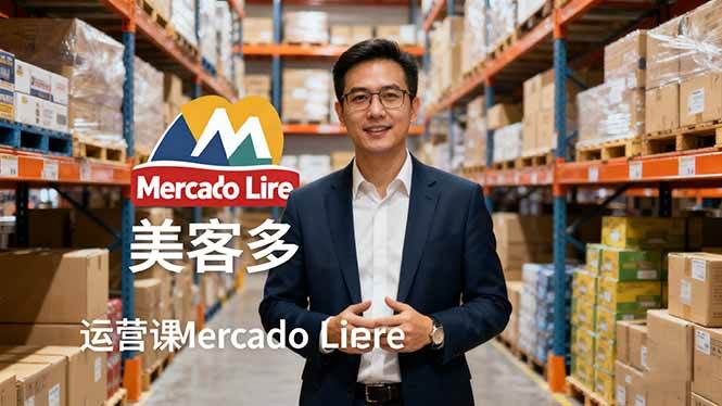 （16292期）2025美客多Mercado Libre运营课：账号注册/产品上传/促销活动/自发货模式-千城资源网