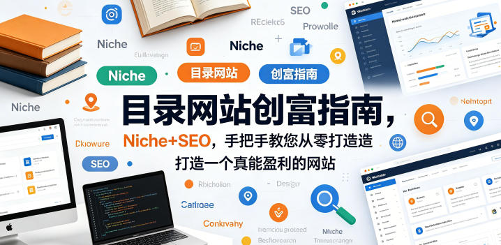 目录网站创富指南，Niche+SEO，手把手教您从零打造打造一个真能盈利的网站【原创双语字幕】-千城资源网