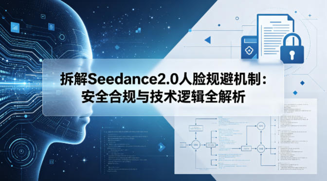 拆解Seedance2.0人脸规避机制：安全合规与技术逻辑全解析-千城资源网