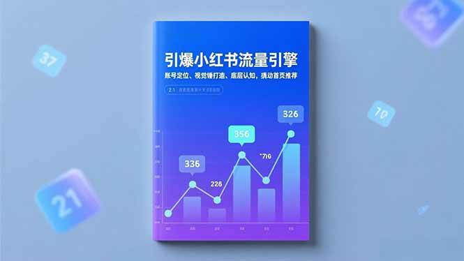 （16744期）引爆小红书流量引擎，账号定位、视觉锤打造、底层认知，撬动首页推荐-千城资源网