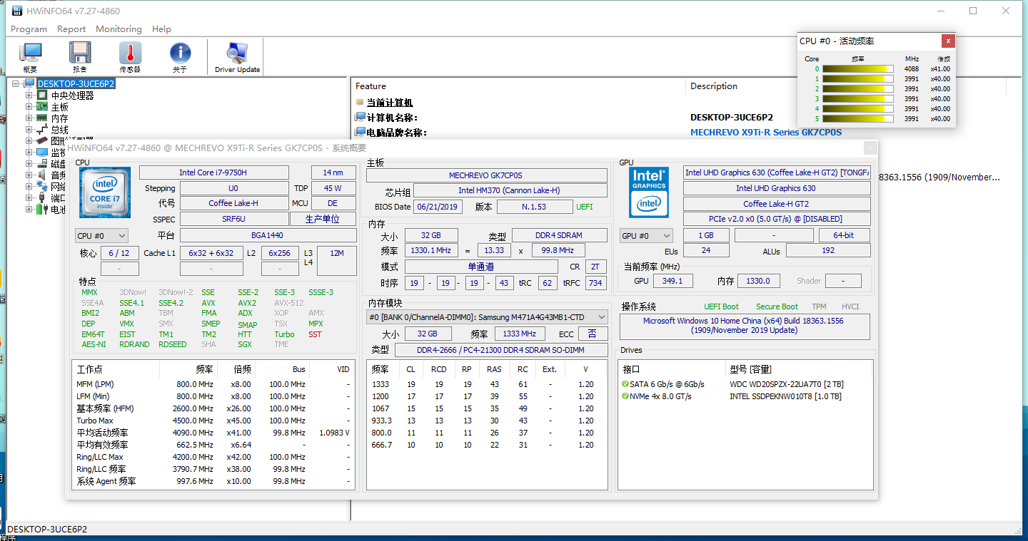 HWiNFO硬件检测工具v8.47.5975绿色版-千城资源网