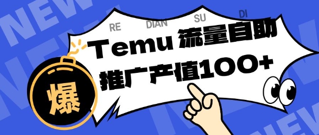 专注于Temu商家提供精准曝光浏览量，助力店铺排名提升和转化，单机日收入80-130【揭秘】-千城资源网