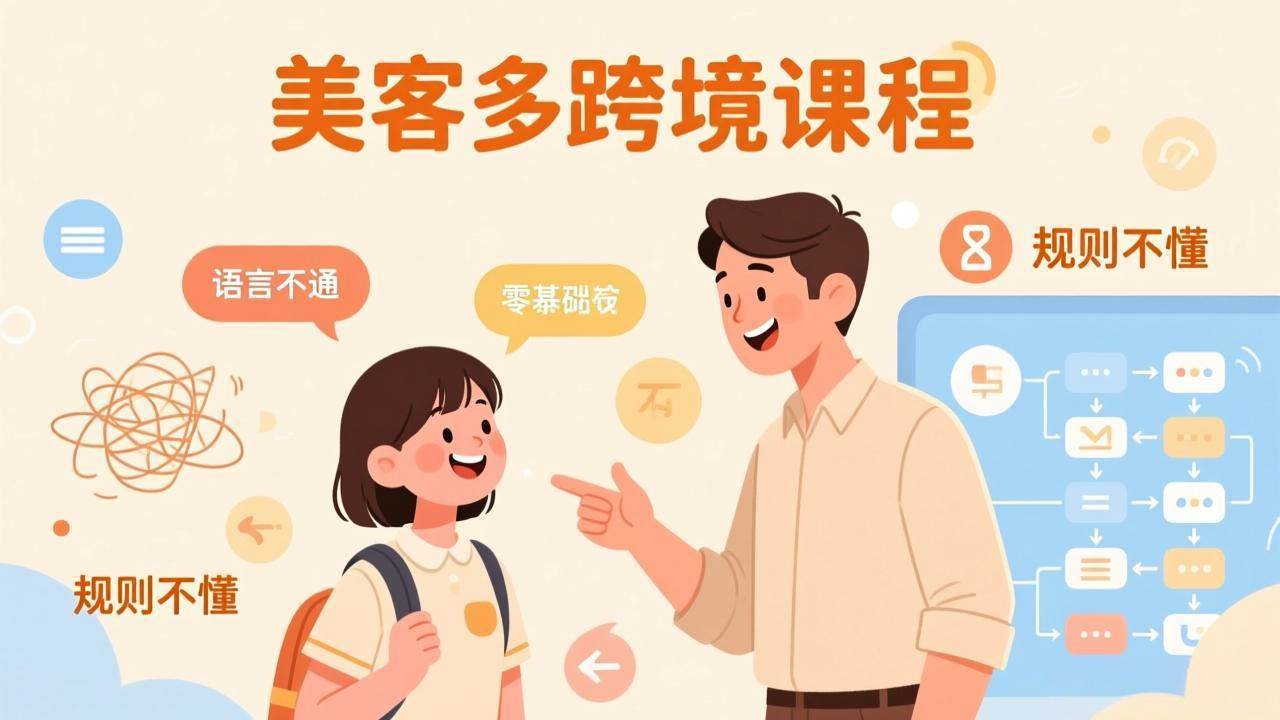 （17503期）怕语言不通、怕不懂规则？零基础小白也能做的美客多跨境课，手把手带你美客多开店稳赚-千城资源网