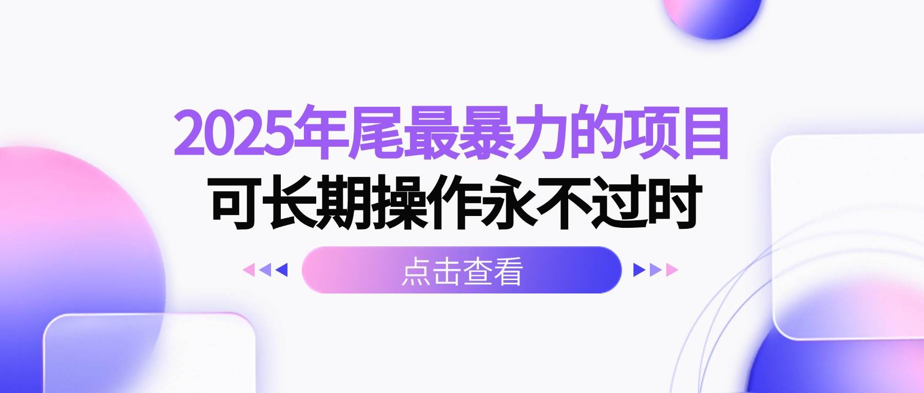 （16316期）2025年尾最暴力的项目可长期操作永不过时-千城资源网