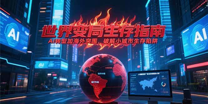 （15220期）付费文章《世界变局生存指南，AI转型加海外突围，破解小城市生存陷阱》-千城资源网