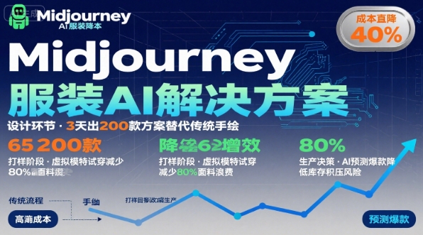 AI在服装领域的运用，使用midjourney做服装辅助企业降低成本-千城资源网