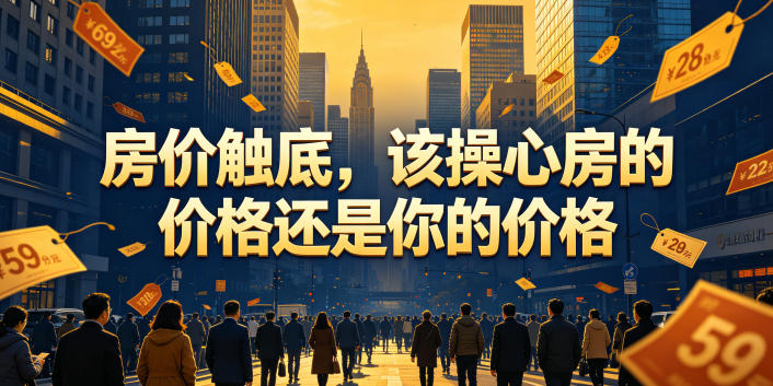 付费文章：房价触底，该操心房的价格还是你的价格-千城资源网
