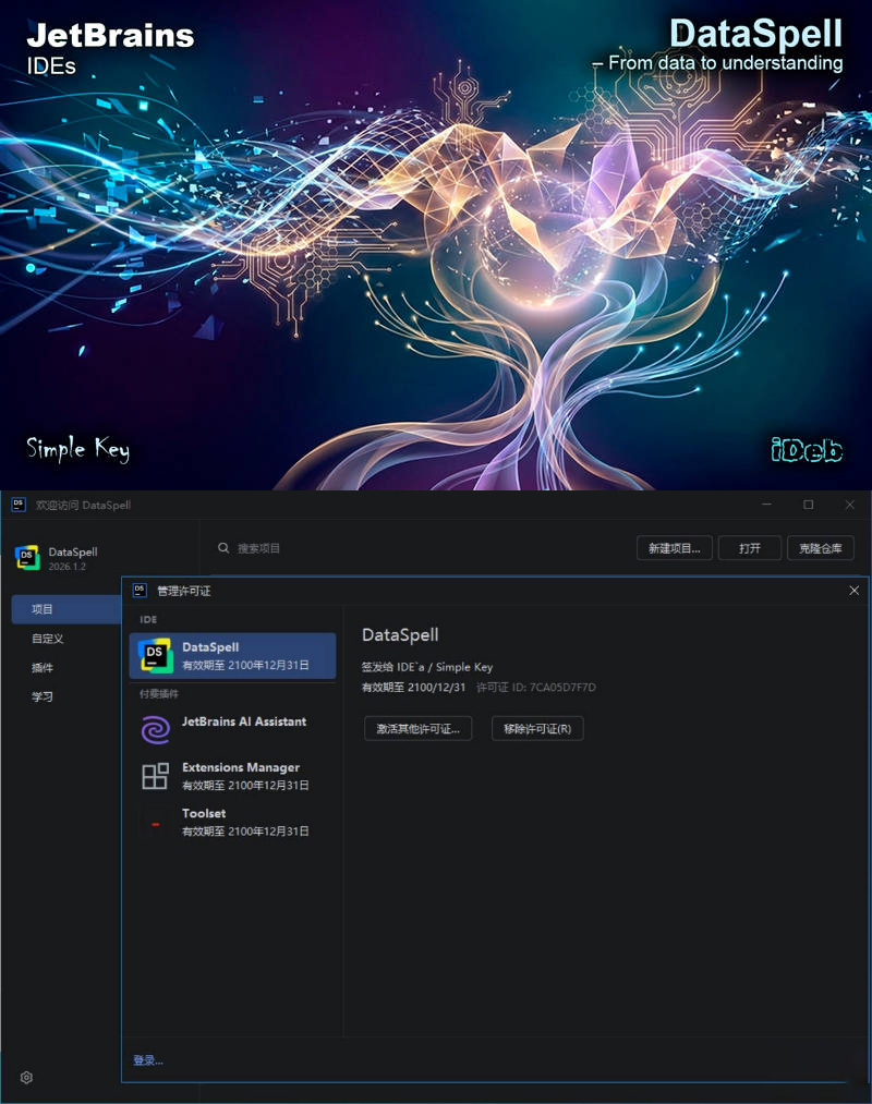 DataSpell v2026.1.2 直装特别版-千城资源网