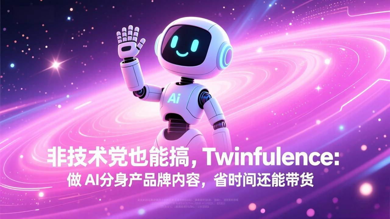 （17381期）非技术党也能搞!Twinfluence:做 AI 分身产品牌内容,省时间还能带货-千城资源网