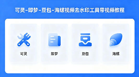 可灵–即梦–豆包–海螺视频去水印工具带视频教程-千城资源网