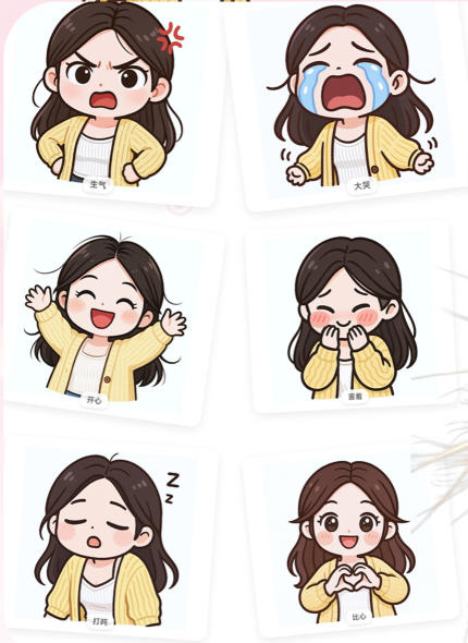 一张照片秒变多种表情包，三步就能拥有专属表情包库，零门槛玩转社交新玩法【文档】-千城资源网