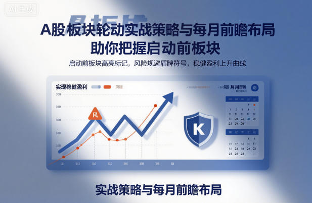 A股板块轮动实战策略与每月前瞻布局，助你把握启动前板块，规避风险，实现稳健盈利-千城资源网