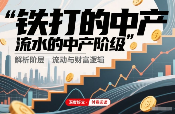 付费文章：铁打的中产，流水的中产阶级-千城资源网