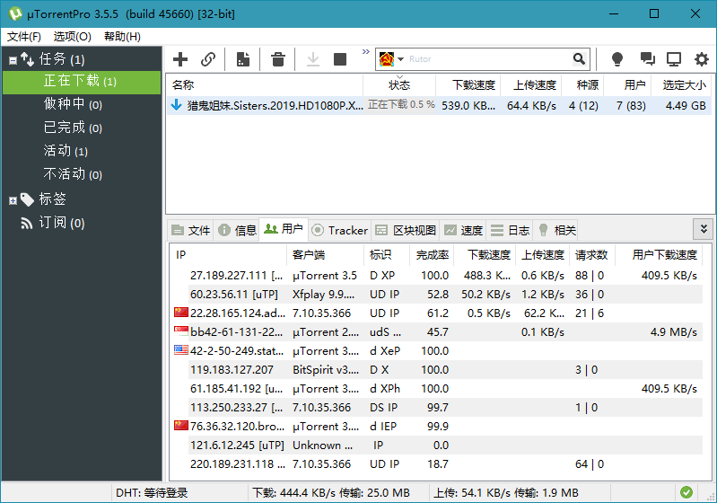 BT下载 uTorrent Pro v3.6.0.47254-千城资源网