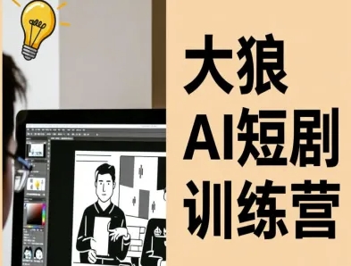 大狼AI短剧训练营-短剧课程（更新中）-千城资源网